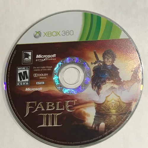 Fable microsoft xbox - xbox, 360