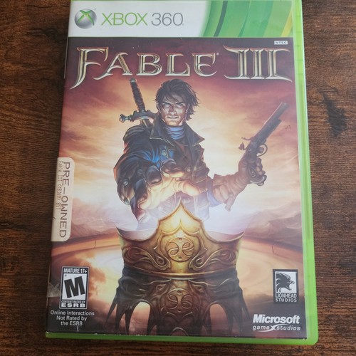 Fable iii microsoft xbox - fable,