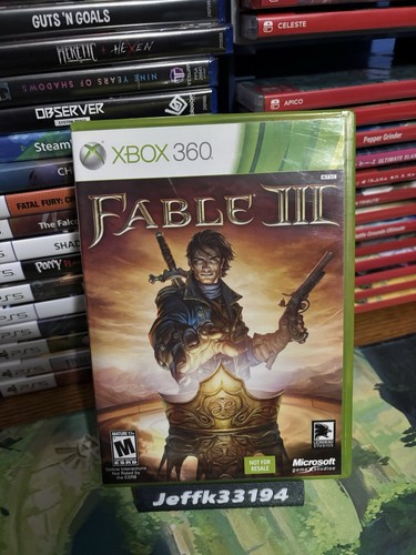 Fable iii microsoft xbox 360 - iii,